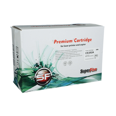 Картридж HP CE252A  CLJ 3525/3530 7K yellow Premium SuperFine