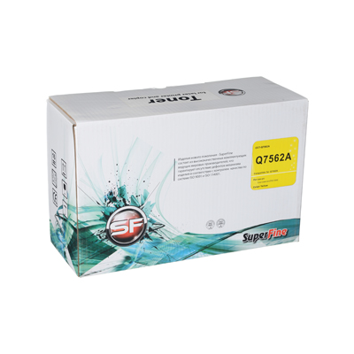 Картридж HP Q7562A  CLJ 2700/3000 3K yellow Premium SuperFine