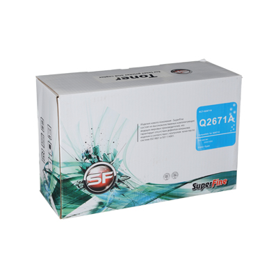 Картридж HP Q2671A  CLJ 3500/3550/3700/3750 6K cyan Premium SuperFine