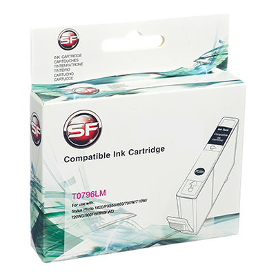 Картридж Epson T0796 Stylus Photo 1400/PX650/660/700W/710W/720WD/800FW/810FWD LightMagenta SuperFine