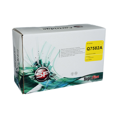 Картридж HP Q7582A  CLJ 3800/CP3505 6K yellow SuperFine