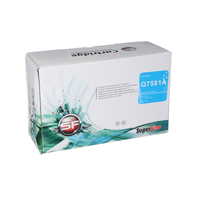Картридж HP Q7581A  CLJ 3800/CP3505 6K cyan SuperFine