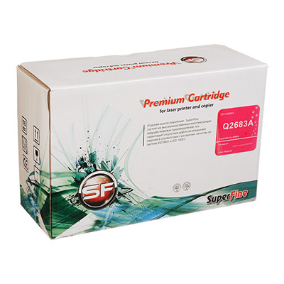 Картридж HP Q2683A LJ3700/3750 Magenta 6K SuperFine