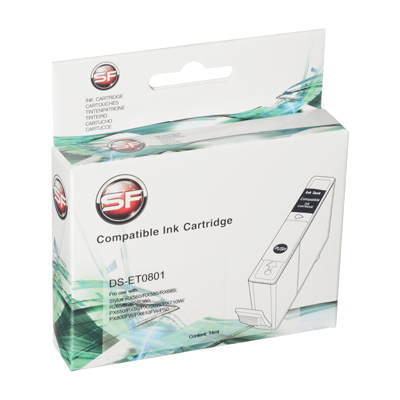 Картридж Epson T0801 Stylus RX560/RX585/RX685;R265/R285/R360;PX650/PX50 Black 14 ml SuperFine
