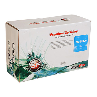 Картридж HP Q2681A LJ3700/3750 Cyan 6K SuperFine